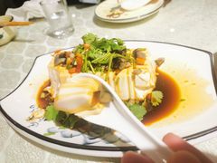 皮蛋豆腐-华盛园卷子王农家菜水库鱼