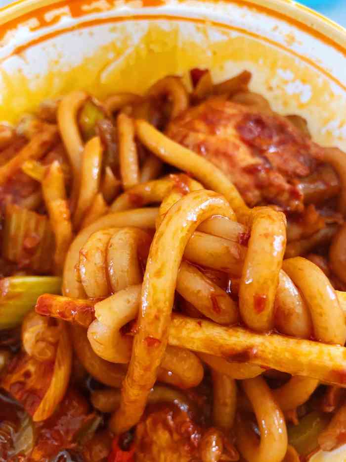 新疆炒米粉(孝感保利店)-"一直吃孝感学院那家炒米粉,看到外卖新开了