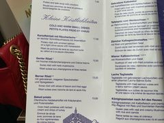 菜单-Café Reichard