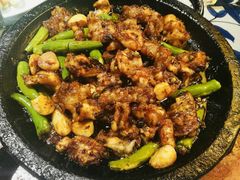 酱爆石锅蛙-绿茶餐厅(乐峰广场店)