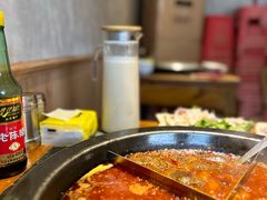 现榨花生汁-陈眼镜火锅(总店)