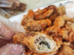 炸蛎蝗-崂山小吃部