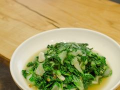 猪油渣炒黄心菜-加顺农场餐厅