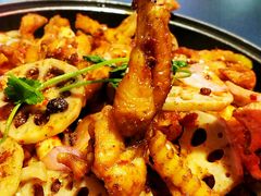 干锅牛蛙-渝蛙馆(新百店)