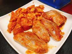 鸡翅鸡脆骨双拼-老地方烤肉(梅华总店)