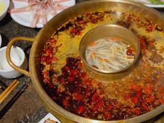牛油菌菇鸳鸯锅底-巴蜀大宅门火锅(北大街店)