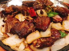 铁板者者牛仔骨-古韵轩·江浙融合菜(梁溪店)