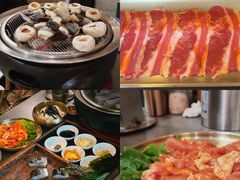 -围炉肉舍•炭烤活鳗•丹东海鲜烤肉(步行街店)