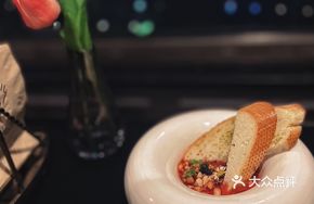 Foie Gras Ganache with Garlic Butter Bread
