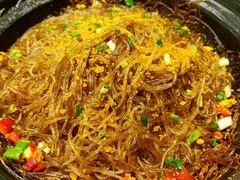 蟹黄干捞粉丝-刘胖子家常菜·蹄花焖藕(兴业店)