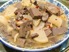 牛血羹-天台徐家小吃