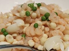 鸡头米百合炒虾仁-玫瑰厅上海菜(兴国路店)