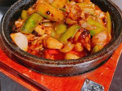 石锅焗美蛙肉-蟹榭·本帮江浙菜·蟹宴(五角场合生汇商场店)