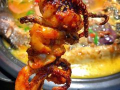 烤鱿鱼须-探鱼·鲜青椒爽麻烤鱼(领展购物广场店)