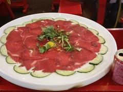 鲜切嫩牛肉-蜀辣居鲜货老火锅(红牌楼店)