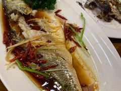 清蒸黄花鱼-青瓦餐厅·生鱼片·韩园烤肉(西塔店)