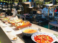 自助取餐区-杭州钱江新城万怡酒店-西餐厅
