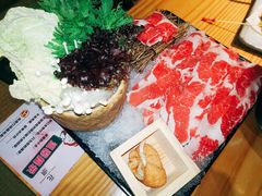 牛肉寿喜锅-花潮料理艺食馆(世欧广场店)