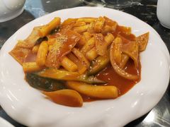 鱼饼炒年糕-桃园中华料理炸酱面(燕儿岛路店)