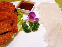 椒盐藕夹-忆品青莲素食文化主题餐厅(文华名城店)