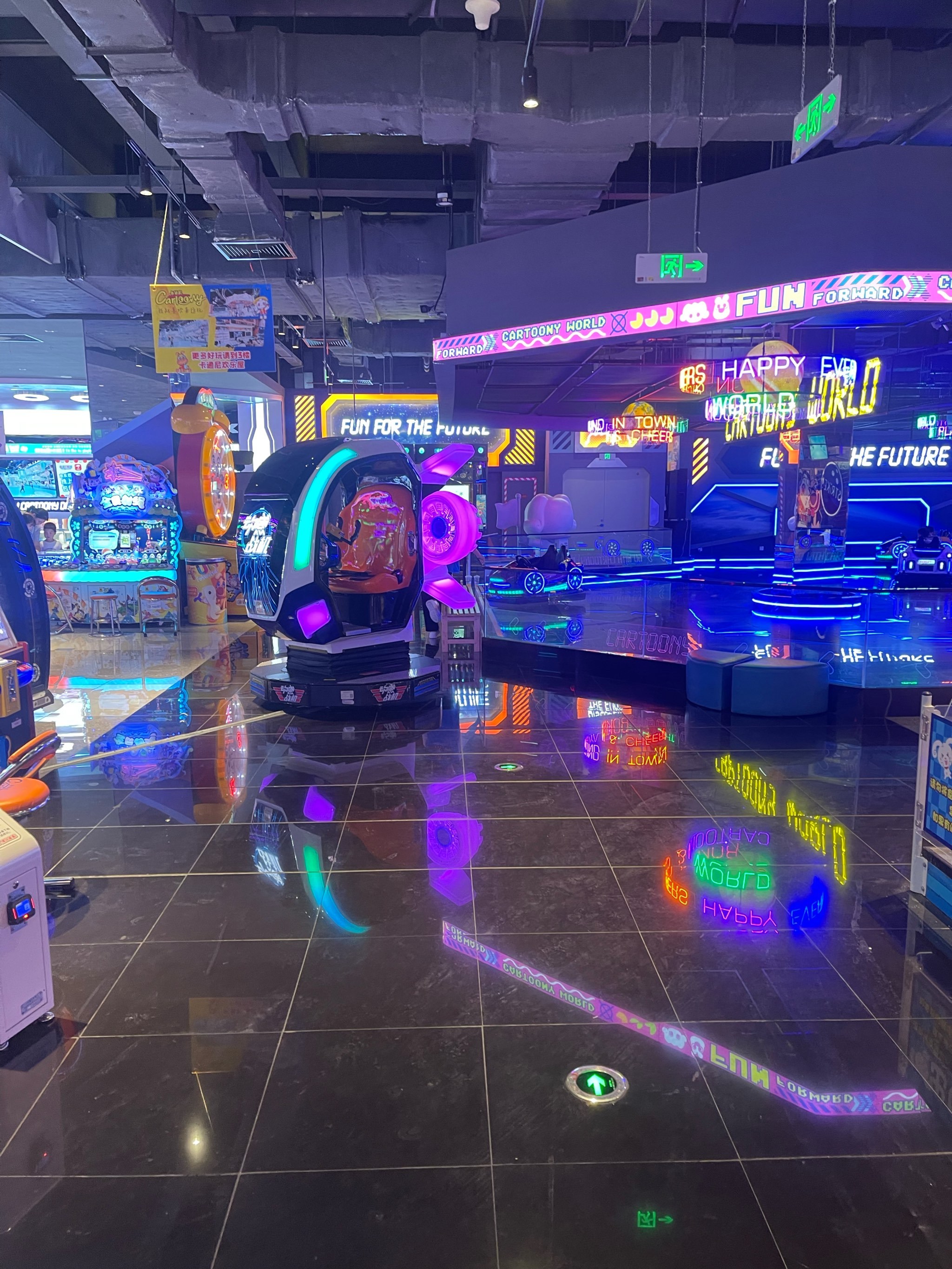 0元玩转这座城永旺二楼的卡通尼乐园,地