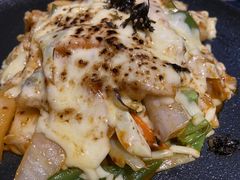 芝士拉面炒年糕-博欧姆新派韩国料理·炸鸡(艾尚店)