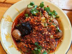 七星椒爆浆鲜兔腰-拈签一笑黄牛肉辣卤串串
