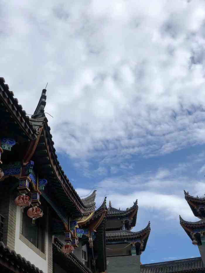 永仁古城-"没得撒子逛的,就旁边有农贸市场和一个好又.