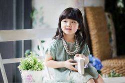 感谢韩国WPlus，女儿拍摄打扮好喜欢-WPlus明星肖像亲子全家福摄影