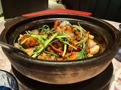 啫啫沙姜走地鸡-囍凤楼·粤菜·点心·火锅(温特莱店)