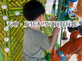 天呐，旋转木马可真好玩呢。