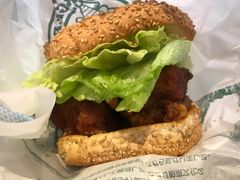 中式炸鸡汉堡-幸运小丑汉堡(Bay Area本店)