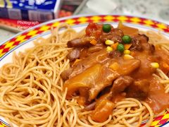 茄汁猪扒烩意粉-新辉港式茶餐厅(北栅店)