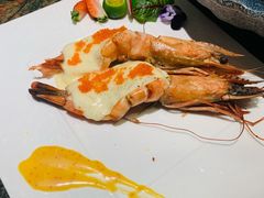 芝士焗虾-炙柒Sekinana·精致料理 烧鸟·铁板烧(海上世界店)