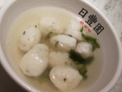 鱼丸汤-日丰园海肠水饺·老字号大连海鲜(和平广场店)