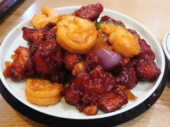 椒香虾仁爆鸡球-陈傻子餐厅(世纪都会店)