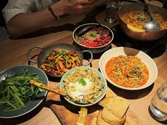 滇南杂菌配酸面包-山野板扎·云贵川Bistro(上海首店)