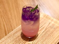 蝶豆花可尔必思苏打-Café & Meal MUJI(北京坊店)