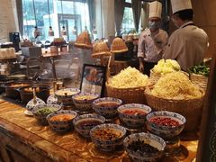 自助取餐区-万达瑞华酒店美食汇自助餐厅(楚河汉街店)