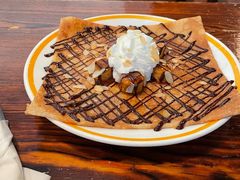 自制巧克力酱香蕉可丽饼-La Creperie法餐厅(桃江路店)