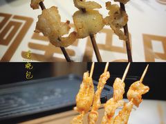 辛安鸡肉串-阿里巴巴海鲜烧烤家常菜(黄岛店)