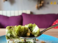 抹茶黄桃蛋糕-捌楼咖啡书吧(南开店)