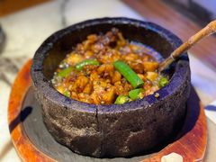 石锅杭椒牛蛙-桂满陇-西湖船宴(西单大悦城店)