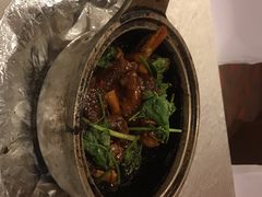 石锅杏鲍菇安格斯牛仔骨-天伦王朝酒店·盛华瑄餐厅