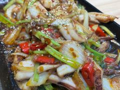 铁板鱿鱼-甲乙饼·北京手工肉饼(西直门凯德茂店)