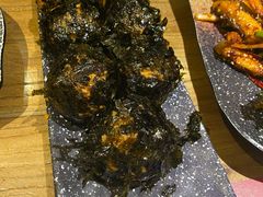 金枪鱼泡菜饭团-冰川延边料理·炭烤串(原小木屋店)