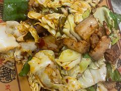 青椒回锅肉-顾师傅特色炒菜(富民路店)