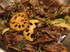 主打的干锅鸭头-安诚居干锅鸭头(八角店)