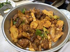 -尕有炕锅烤羊肉