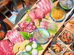 -明洞阿姨·韩式酱蟹烤肉·创意料理(三元桥店)